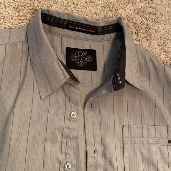 Fox Deluxe button down shirt - Picture 3 of 3